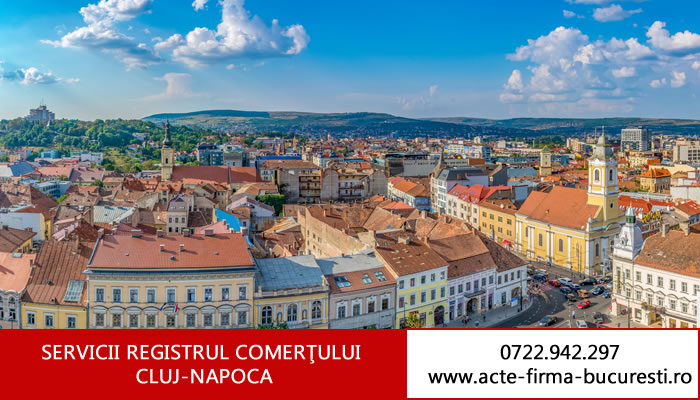 Servicii registrul comertului Cluj-Napoca
